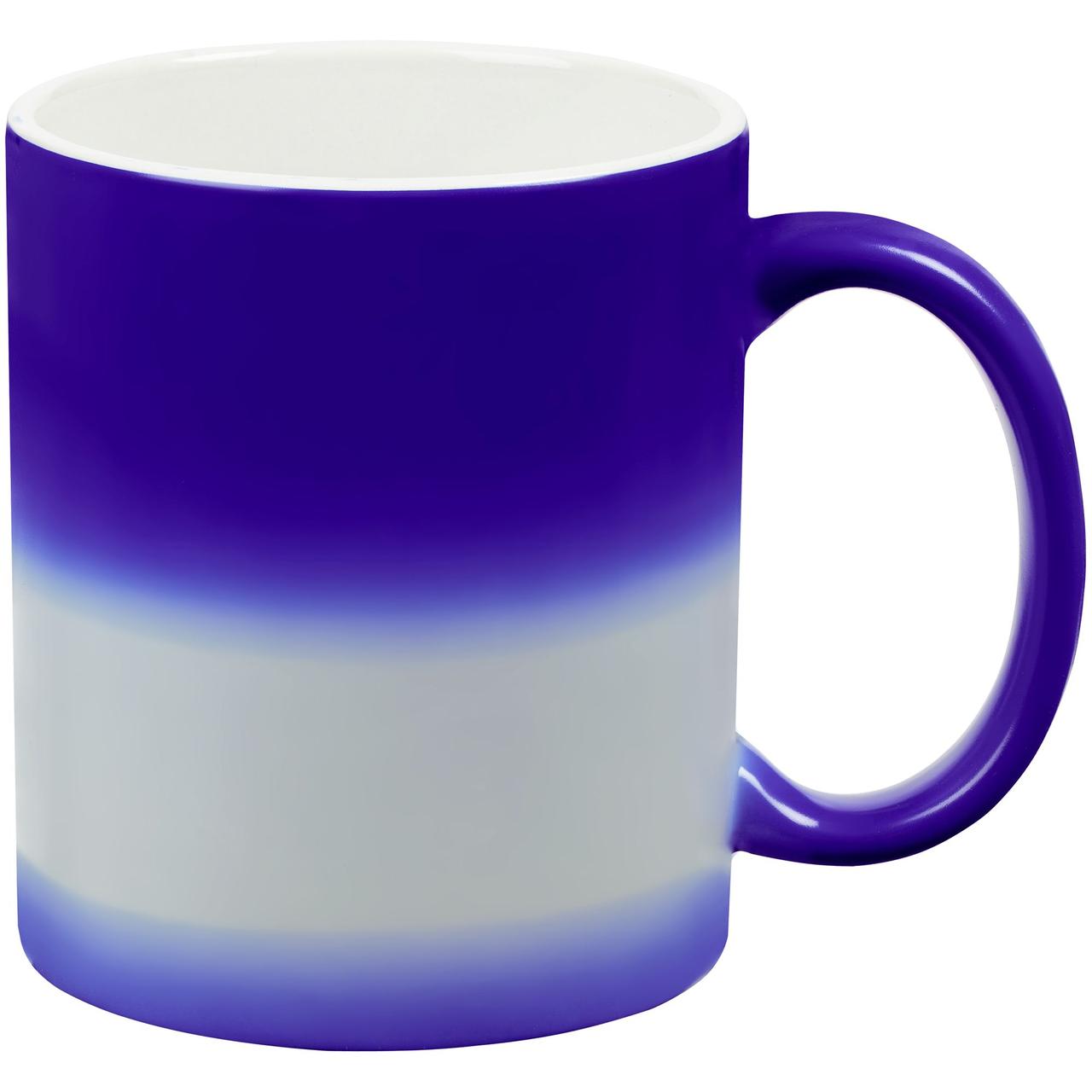 Кружка «Хамелеон», матовая, синяя (артикул 5864.41) - фото 4 - id-p88634118
