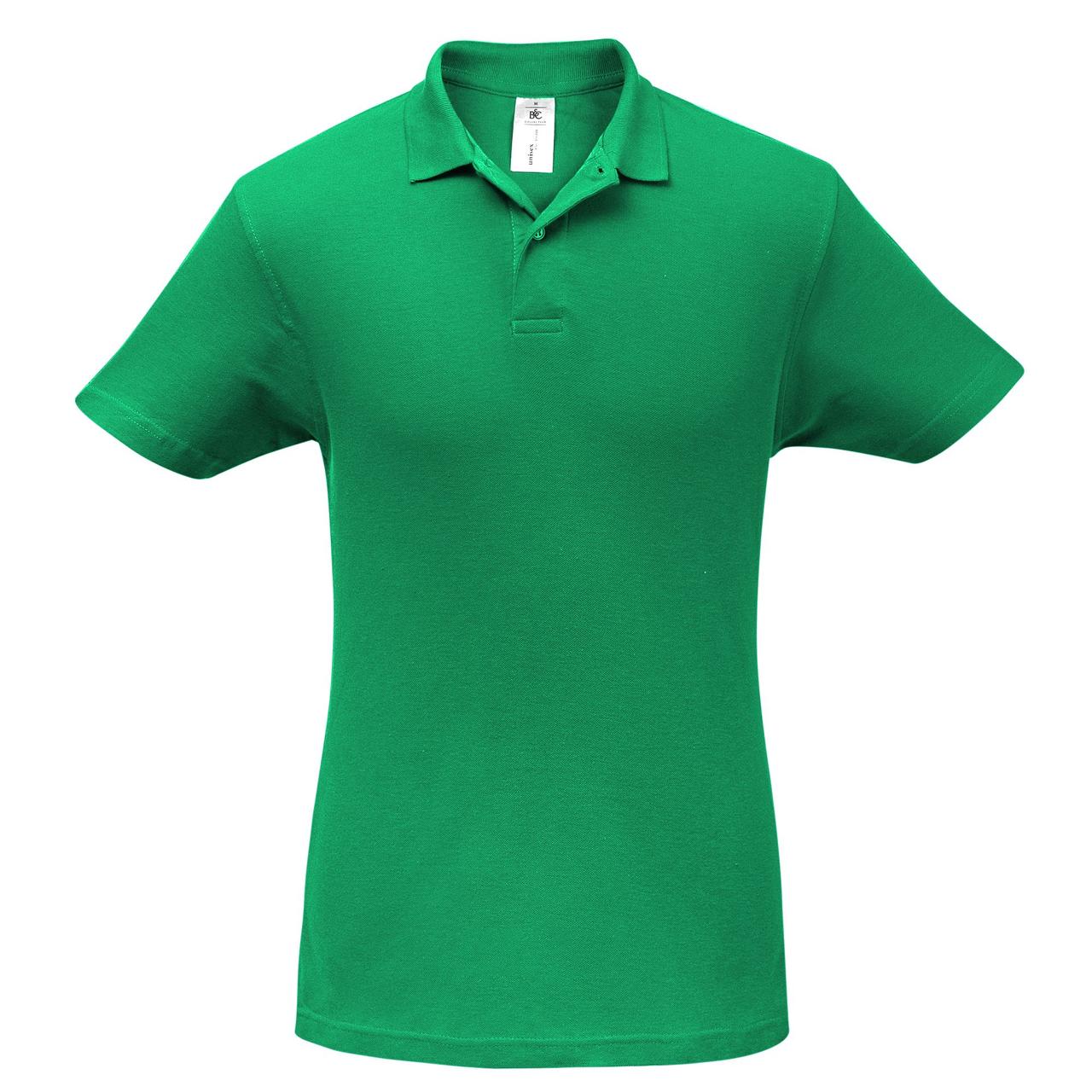 Рубашка поло ID.001 зеленая (артикул PUI10520)