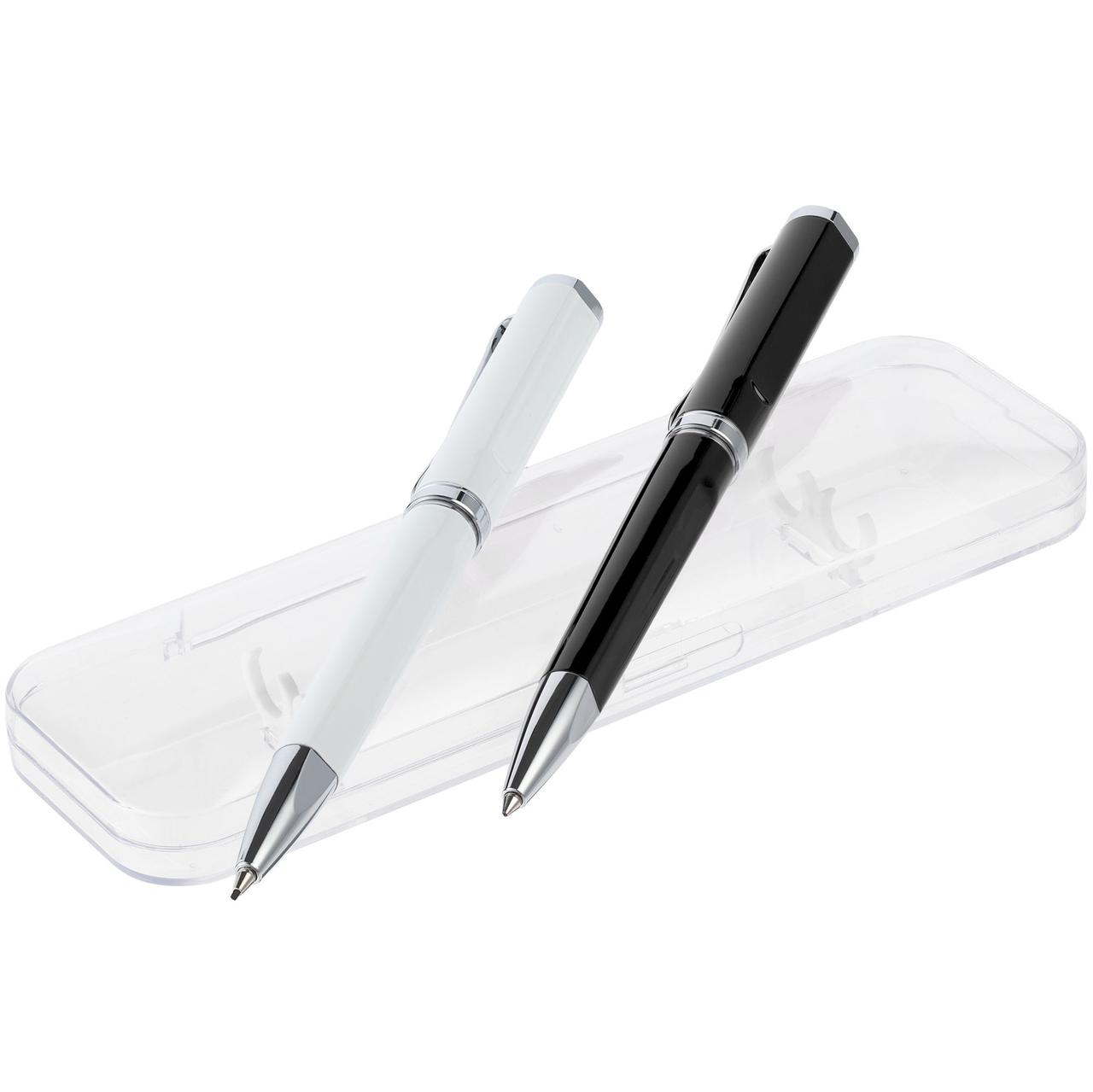 Набор Phase: ручка и карандаш, черный с белым (артикул 15706.36)