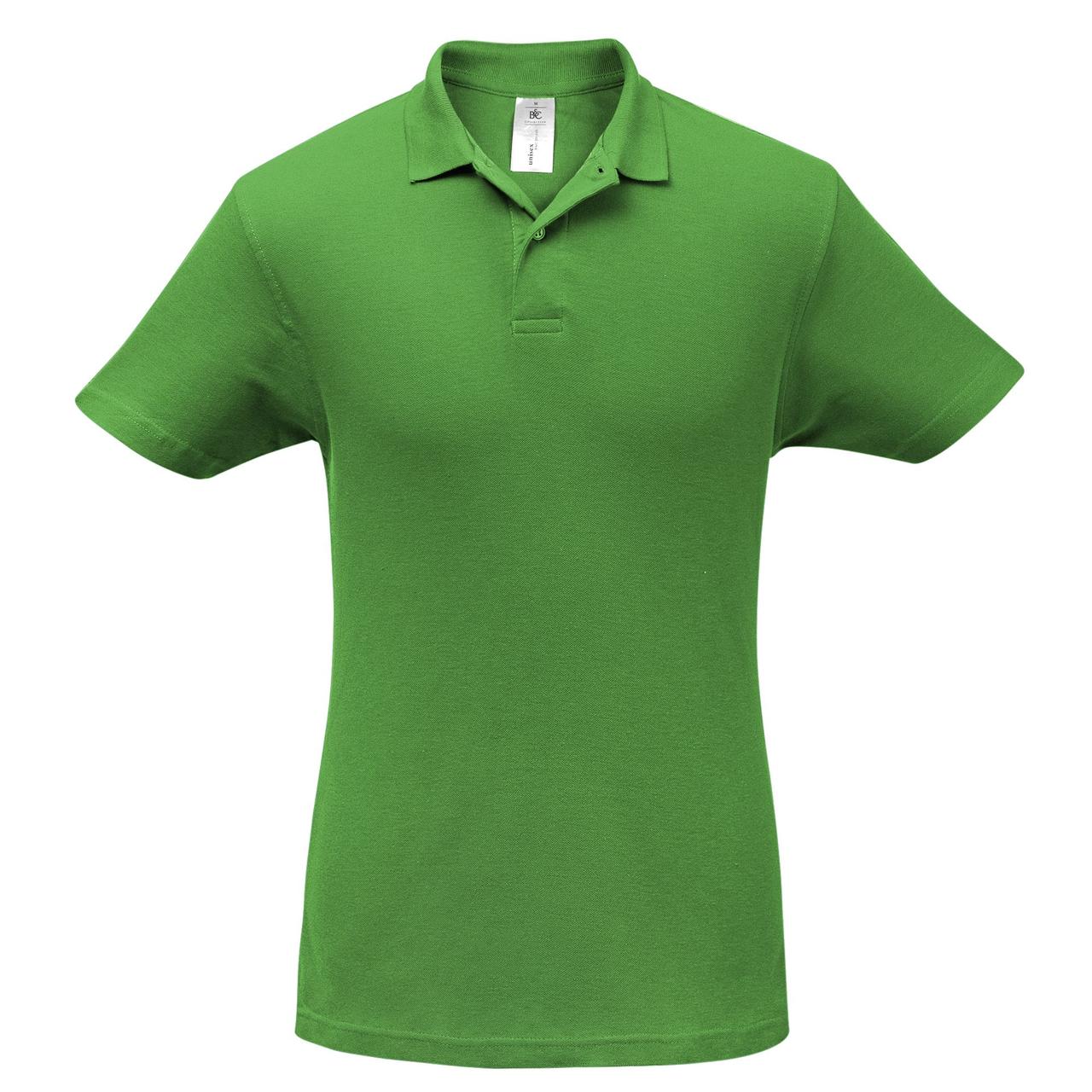 Рубашка поло ID.001 зеленое яблоко (артикул PUI10732)