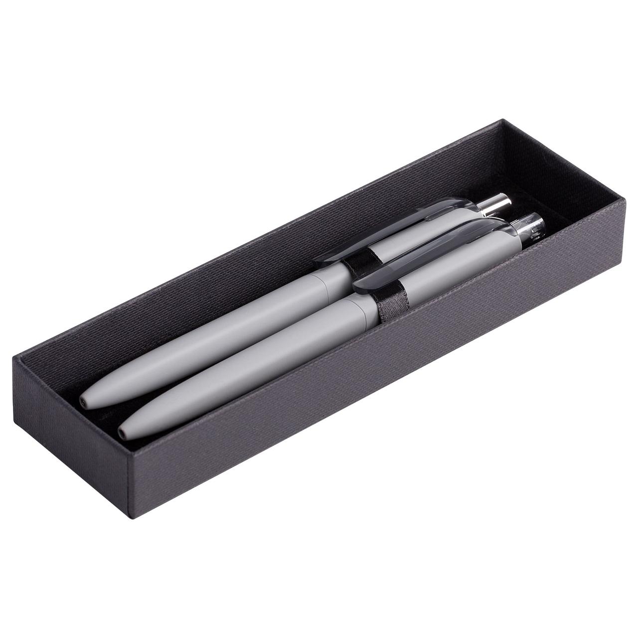 Набор Prodir DS8: ручка и карандаш, серый (артикул 7567.10)