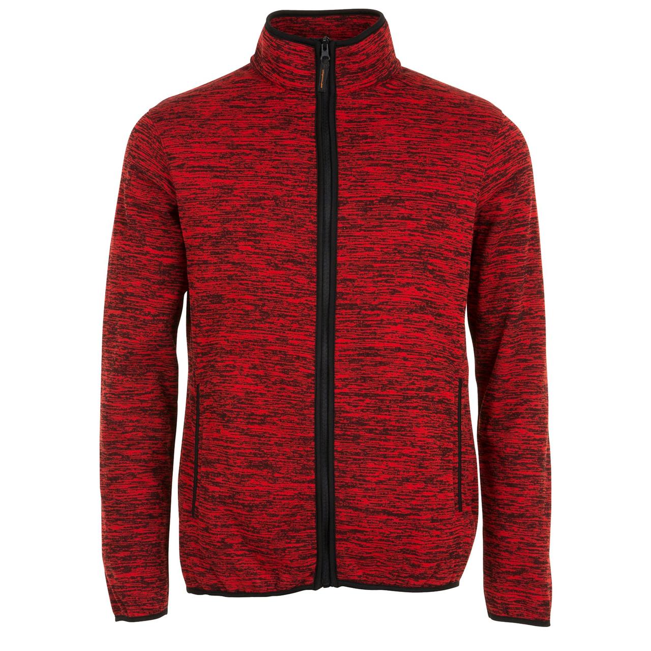Куртка флисовая Turbo, красная с черным (артикул 01652937)