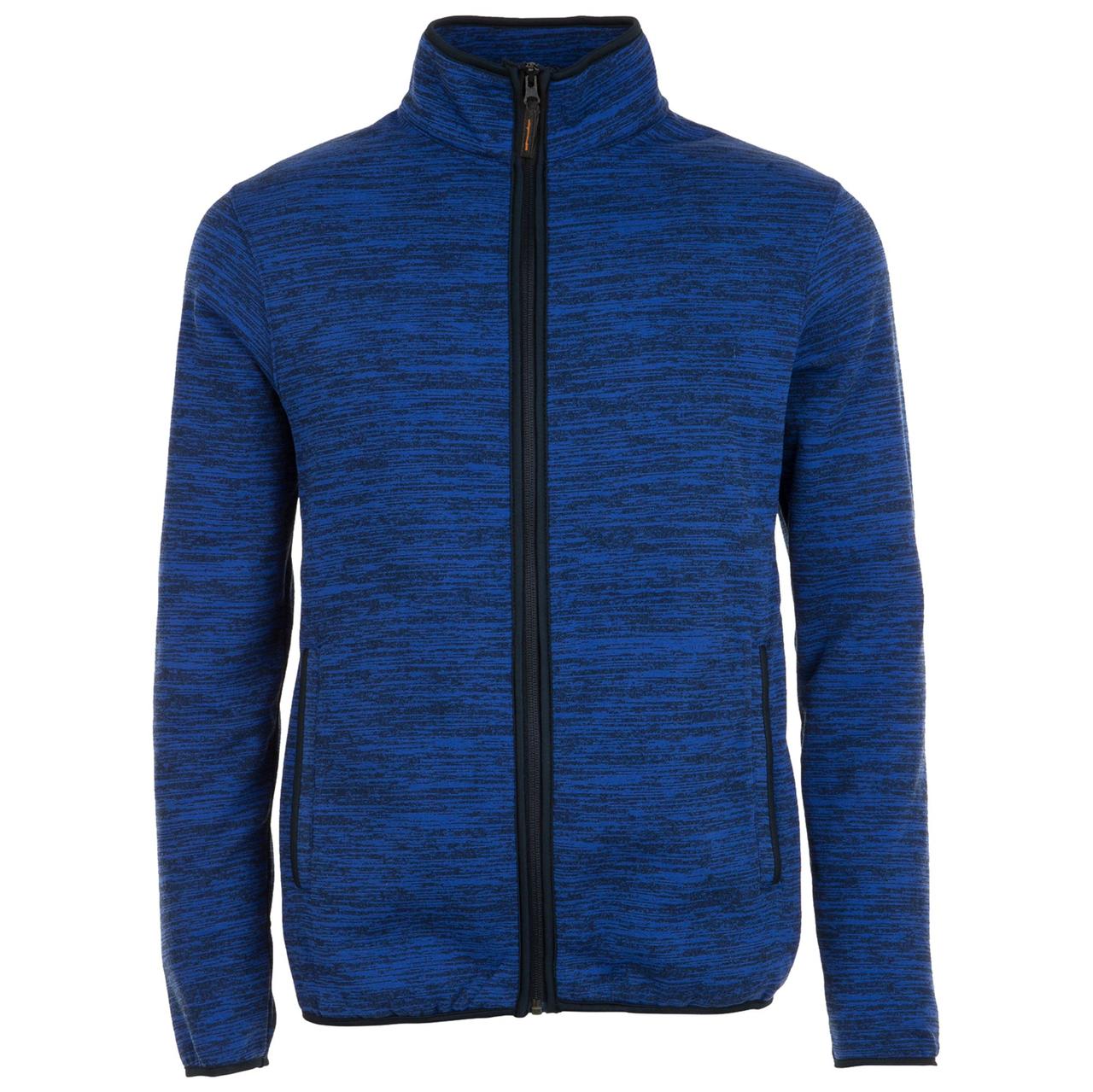Куртка флисовая Turbo, синяя с темно-синим (артикул 01652204)