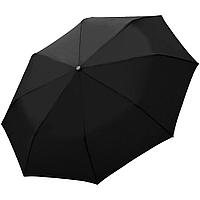 Зонт складной Fiber Magic, черный (артикул 11856.30)