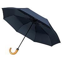 Складной зонт Unit Classic, темно-синий (артикул 5550.40)