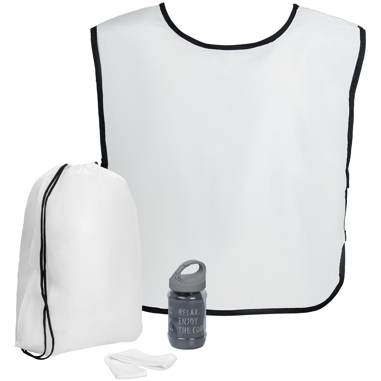 Набор для фитнеса Cool Fit, с серым полотенцем (артикул 13242.12) - фото 2 - id-p88639948