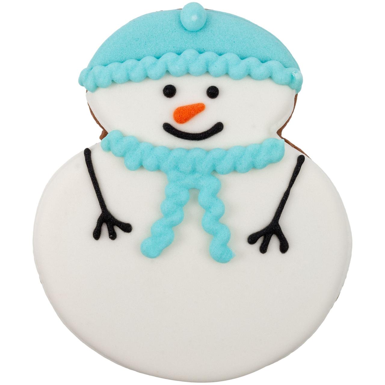 Печенье Sweetish Snowman, голубое (артикул 12918.14), фото 1