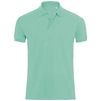 Рубашка поло мужская Phoenix Men, зеленая мята (артикул 01708285)