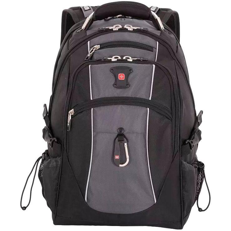 Рюкзак для ноутбука Swissgear Dobby, черный с серым (артикул 12148.31) - фото 2 - id-p88643923