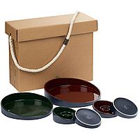 Набор Form Fluid Platter, бордово-зеленый (артикул 23338.59)