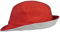 Панама Unit Summer двусторонняя, красная с серым (артикул 6021.51)