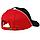 Бейсболка Unit Smart, черная с красным (артикул 4758.35), фото 2