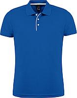 Рубашка поло мужская Performer Men 180 ярко-синяя (артикул 01180241)