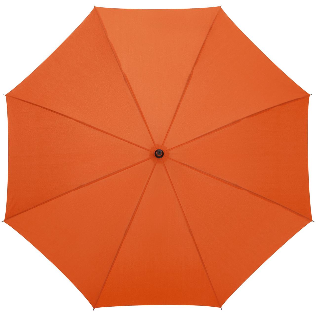 Зонт-трость Magic с проявляющимся цветочным рисунком, оранжевый (артикул 17012.20) - фото 3 - id-p88639025