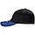 Бейсболка Ben Loyal, черная с синим (артикул 7262.44), фото 3