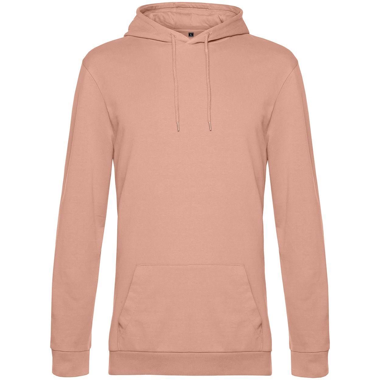 Толстовка с капюшоном унисекс Hoodie, бежевая (nude) (артикул WU03W307)