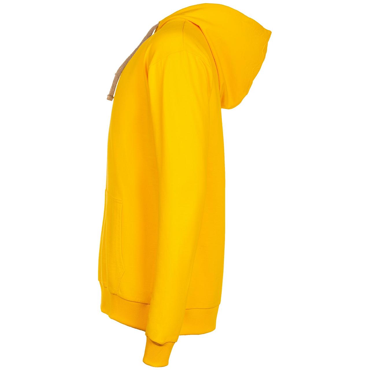 Толстовка на молнии с капюшоном Unit Siverga, желтая (артикул 6895.80) - фото 2 - id-p88640035