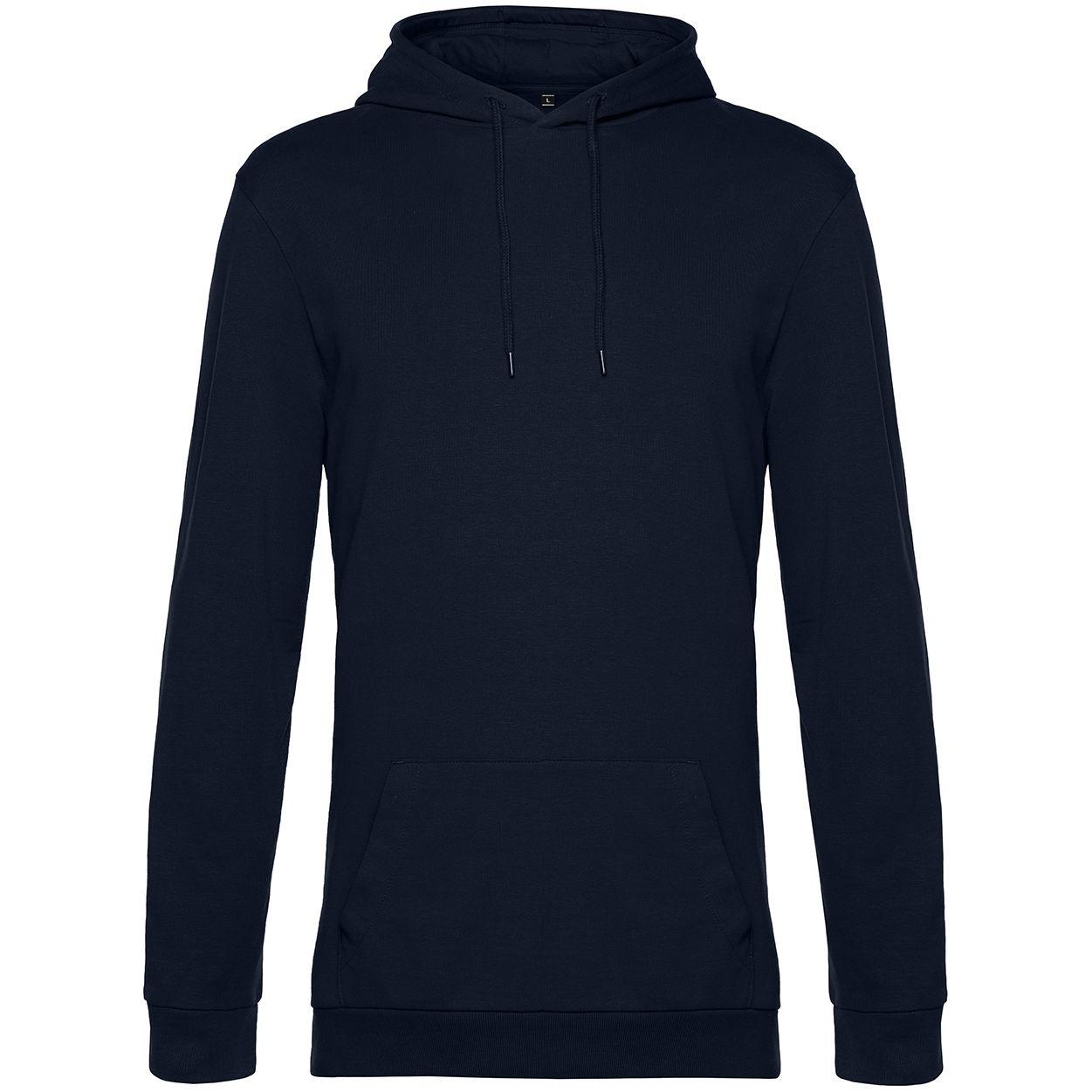 Толстовка с капюшоном унисекс Hoodie, темно-синяя (артикул WU03W006)