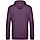 Толстовка с капюшоном унисекс Hoodie, фиолетовый меланж (артикул WU03W616), фото 2