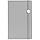 Блокнот Shall Round, серый (артикул 11882.10), фото 3