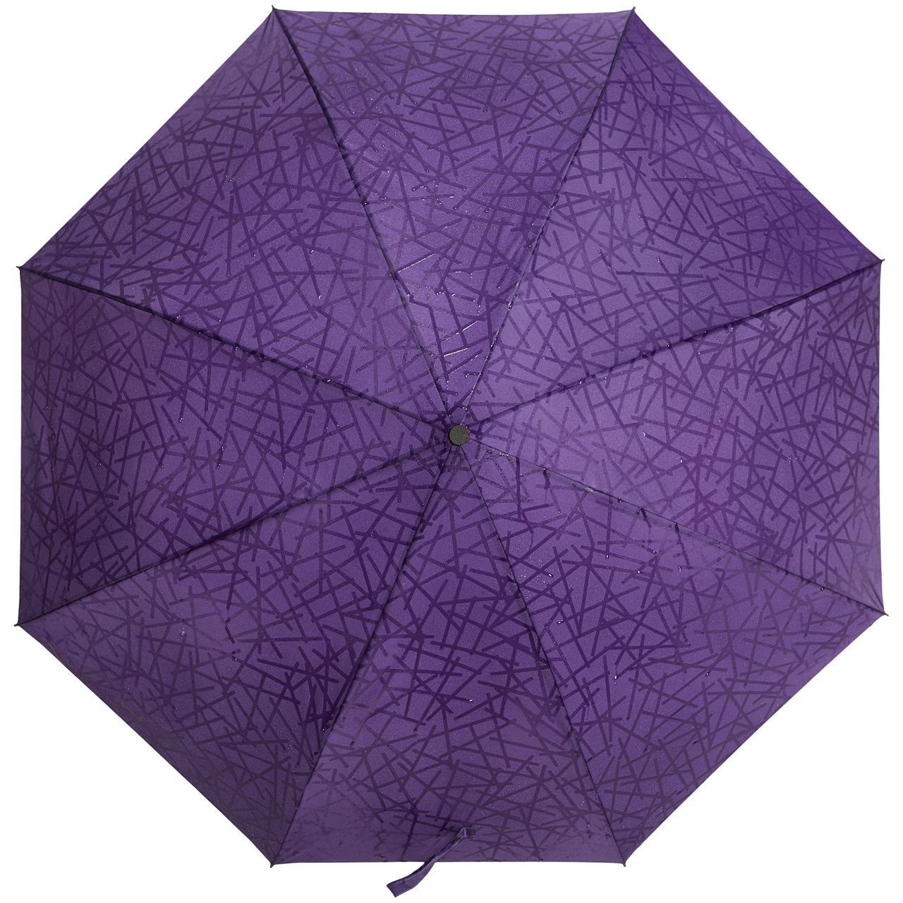 Складной зонт Magic с проявляющимся рисунком, фиолетовый (артикул 5660.77)