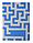 Ежедневник Labyrinth, недатированный, синий (артикул 6669.14), фото 6