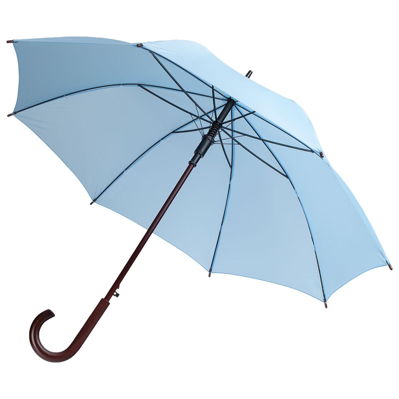 Зонт-трость Unit Standard, голубой (артикул 393.14) - фото 1 - id-p88636228