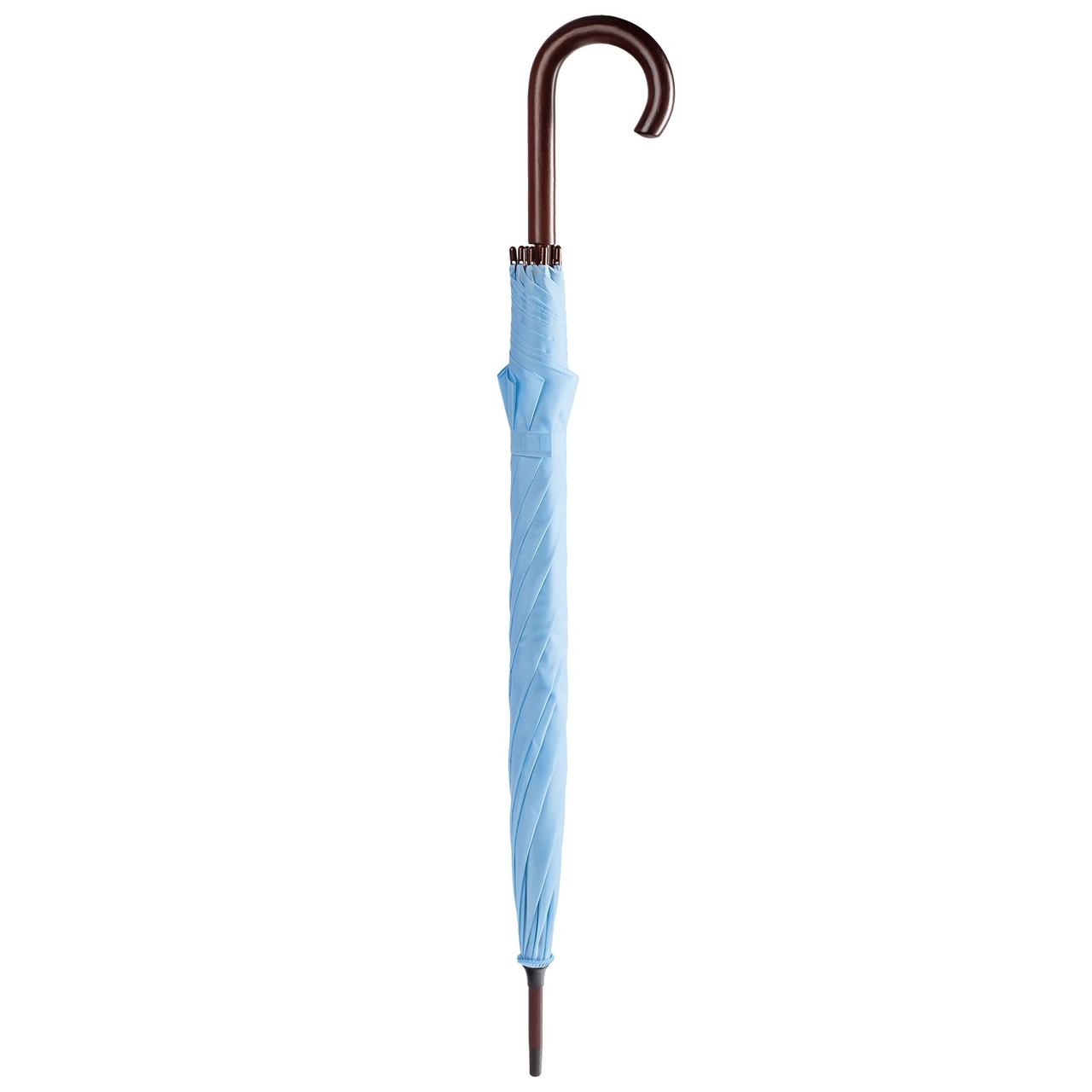 Зонт-трость Unit Standard, голубой (артикул 393.14) - фото 3 - id-p88636228