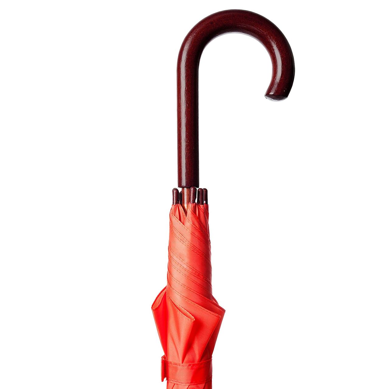 Зонт-трость Unit Standard, красный (артикул 393.50) - фото 5 - id-p88636230