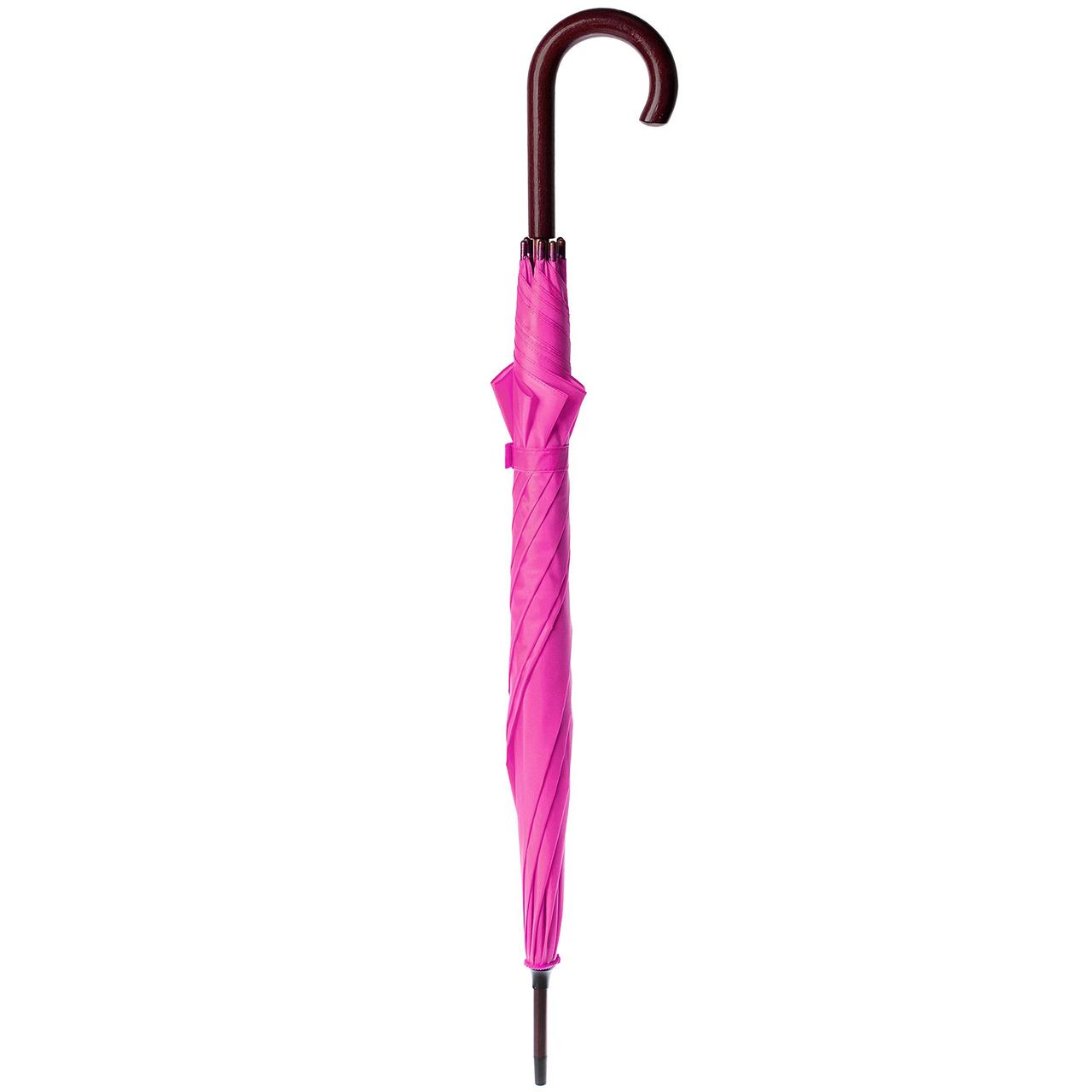 Зонт-трость Unit Standard, ярко-розовый (фуксия) (артикул 393.57) - фото 3 - id-p88636233