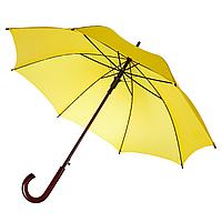 Зонт-трость Unit Standard, желтый (артикул 393.80)