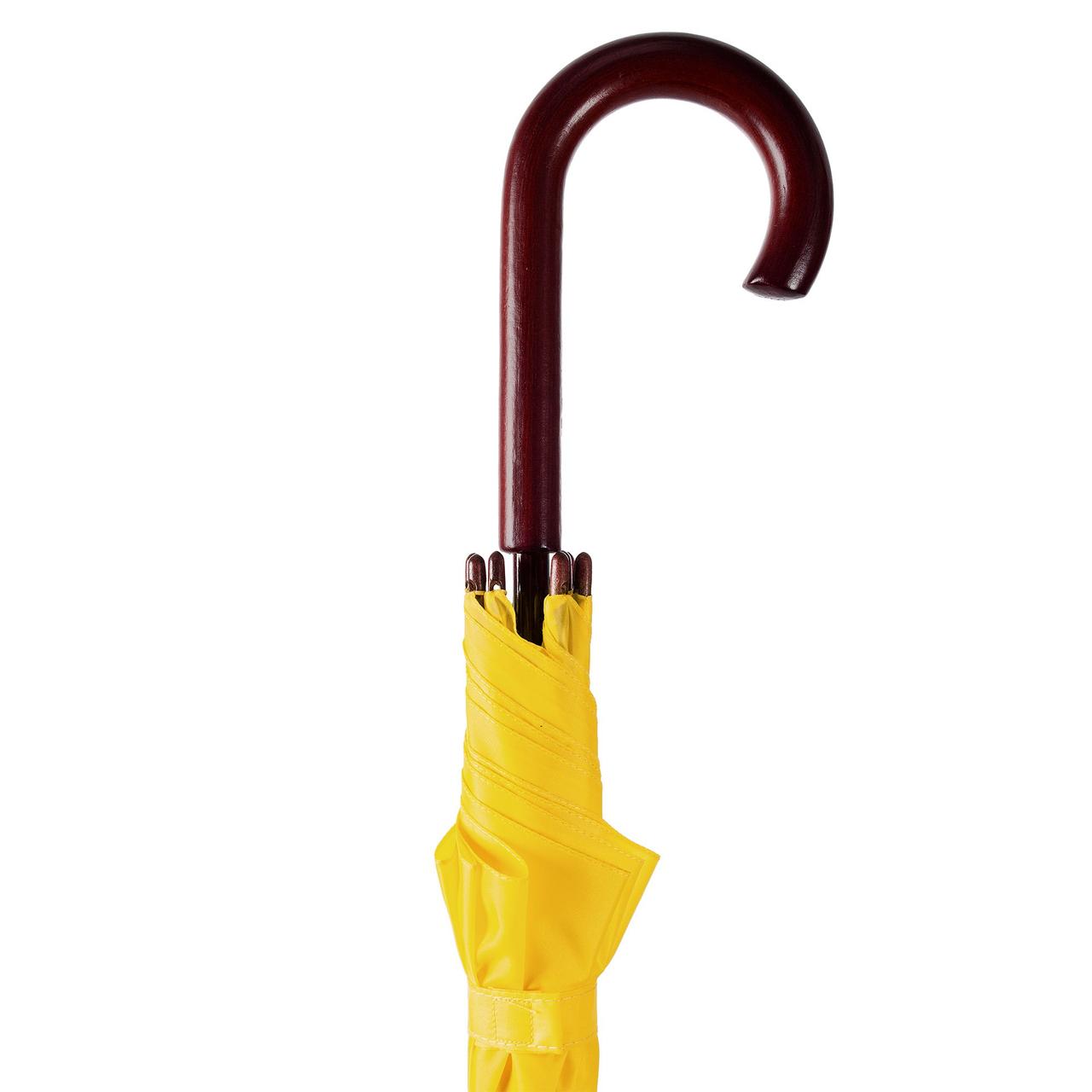 Зонт-трость Unit Standard, желтый (артикул 393.80) - фото 5 - id-p88636235