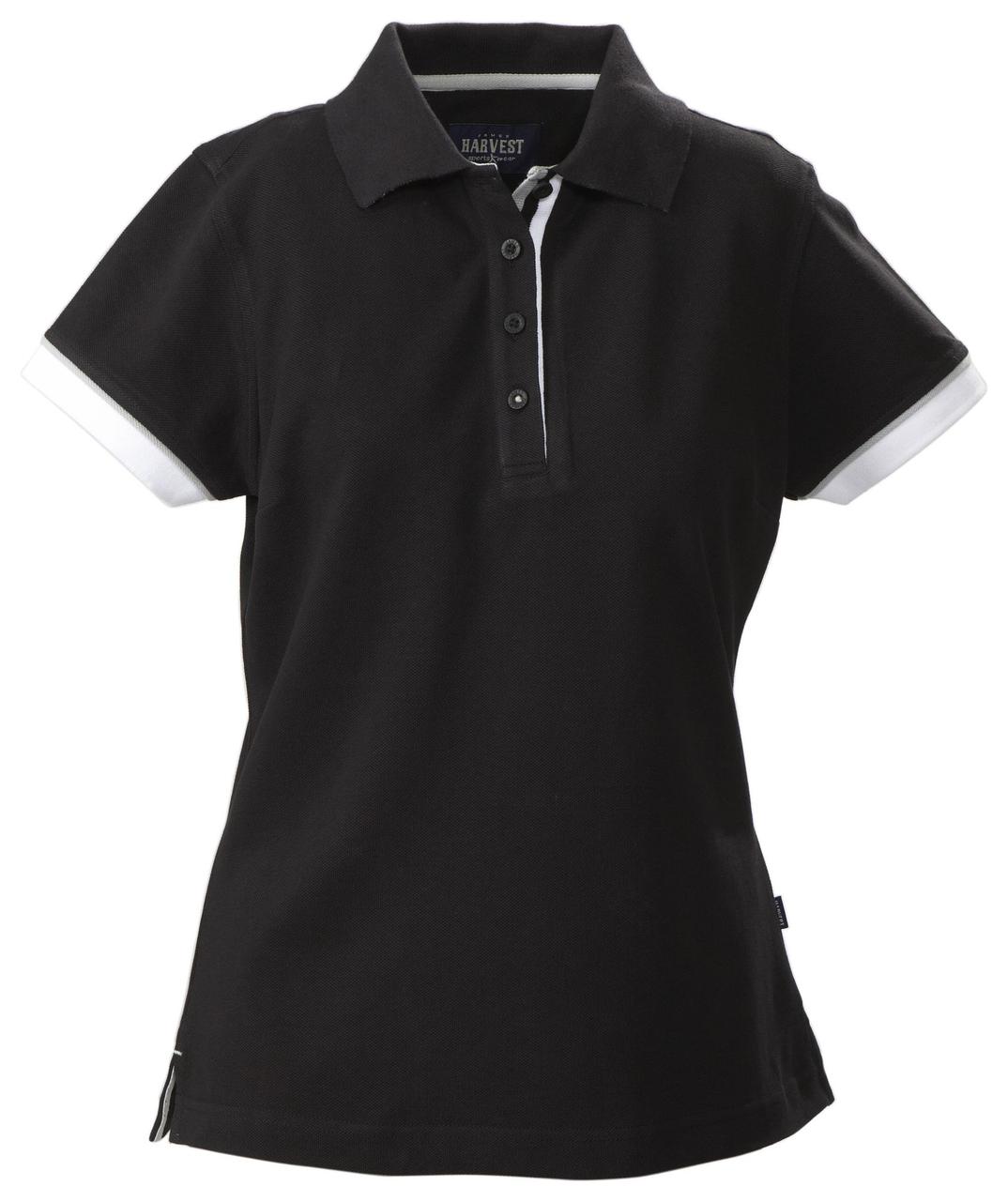 Рубашка поло женская Antreville, черная (артикул 6552.30)