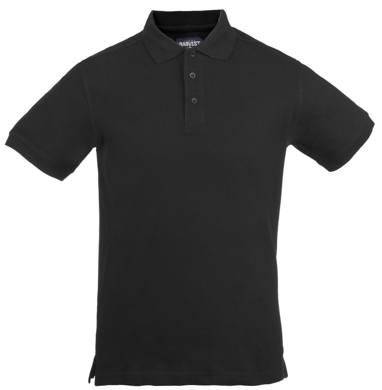Рубашка поло мужская Morton, черная (артикул 6569.30) - фото 1 - id-p88639134