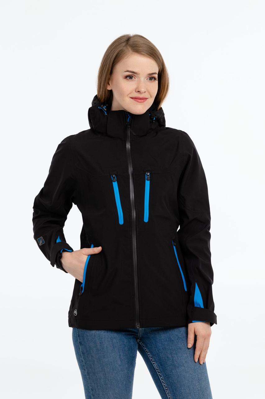 Куртка софтшелл женская Patrol, черная с синим (артикул 11631.34) - фото 6 - id-p88644043