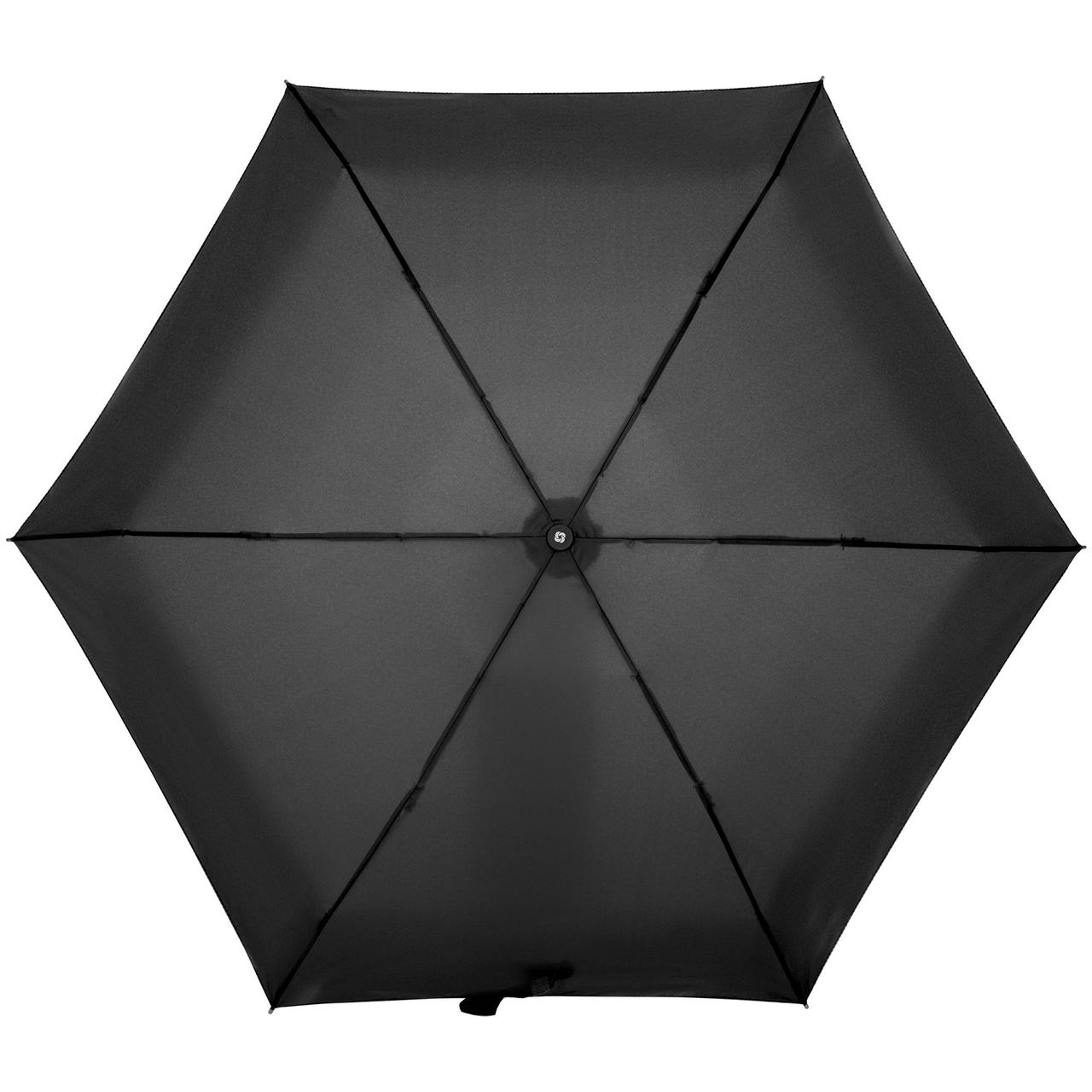 Зонт складной Minipli Colori S, черный (артикул CJ6-09005)