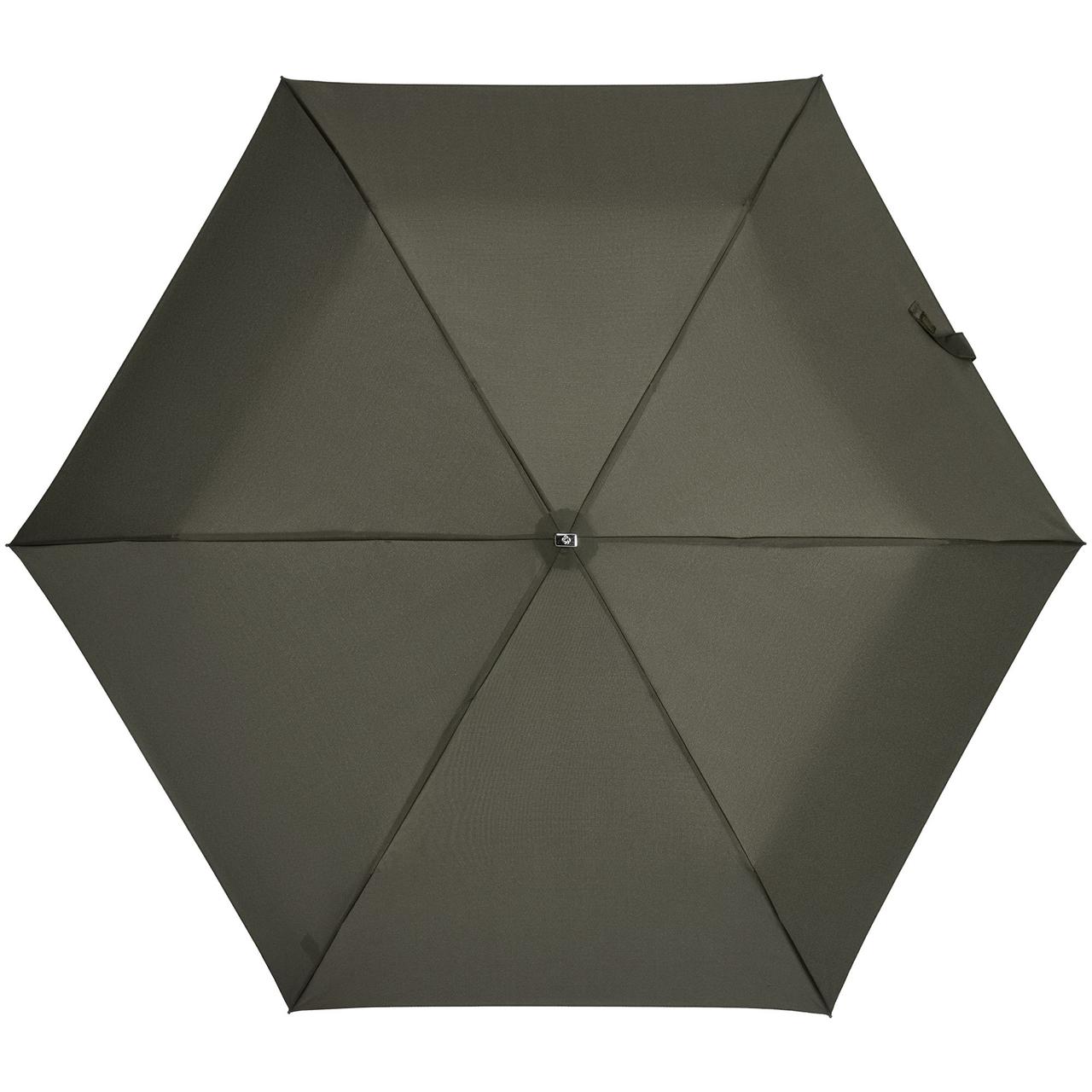Зонт складной Rain Pro Mini Flat, зеленый (оливковый) (артикул 97U-24403) - фото 1 - id-p88643109
