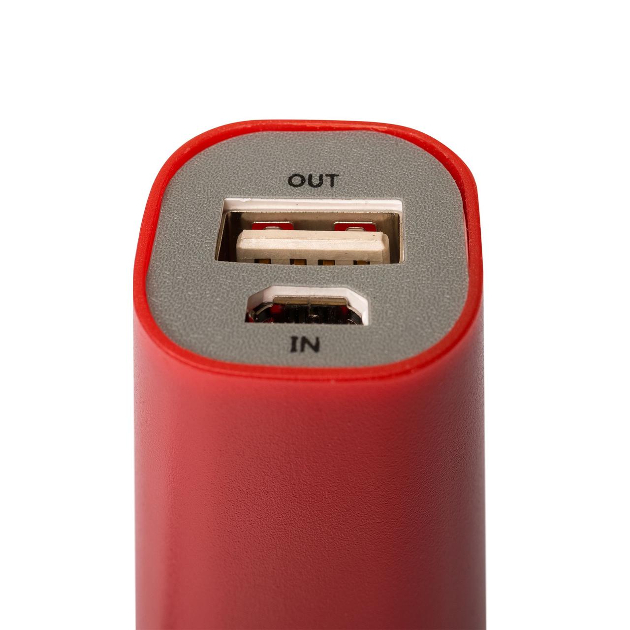 Внешний аккумулятор Easy Shape 2000 мАч, красный (артикул 5740.50) - фото 3 - id-p88635286