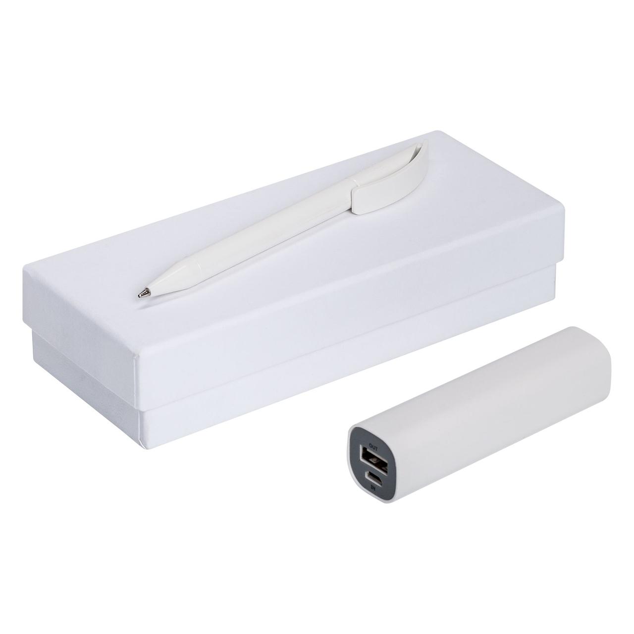 Набор Couple: аккумулятор и ручка, белый (артикул 7200.60)