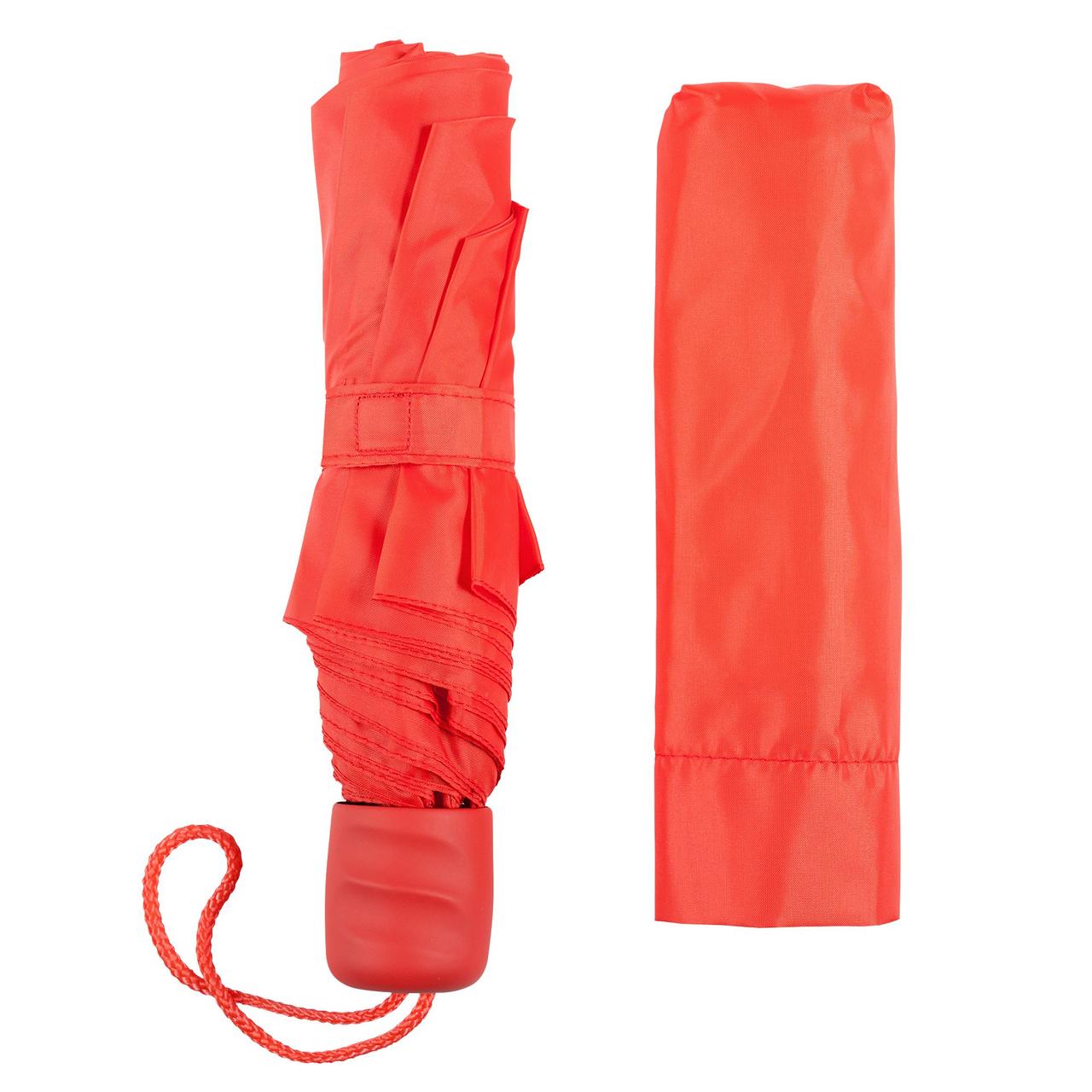 Зонт складной Unit Basic, красный (артикул 5527.50) - фото 3 - id-p88636275