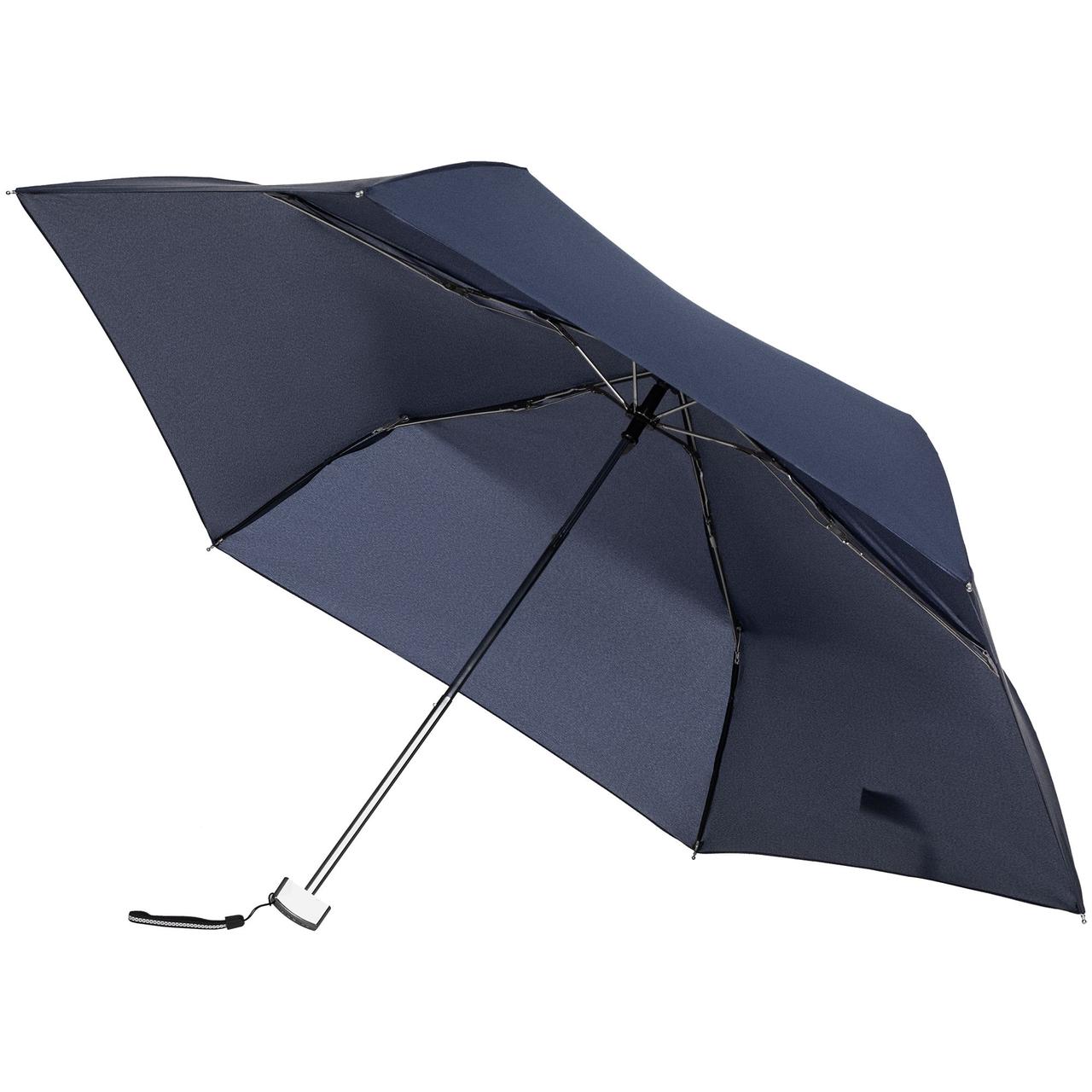 Зонт складной Rain Pro Mini Flat, синий (артикул 97U-01403) - фото 2 - id-p88643110