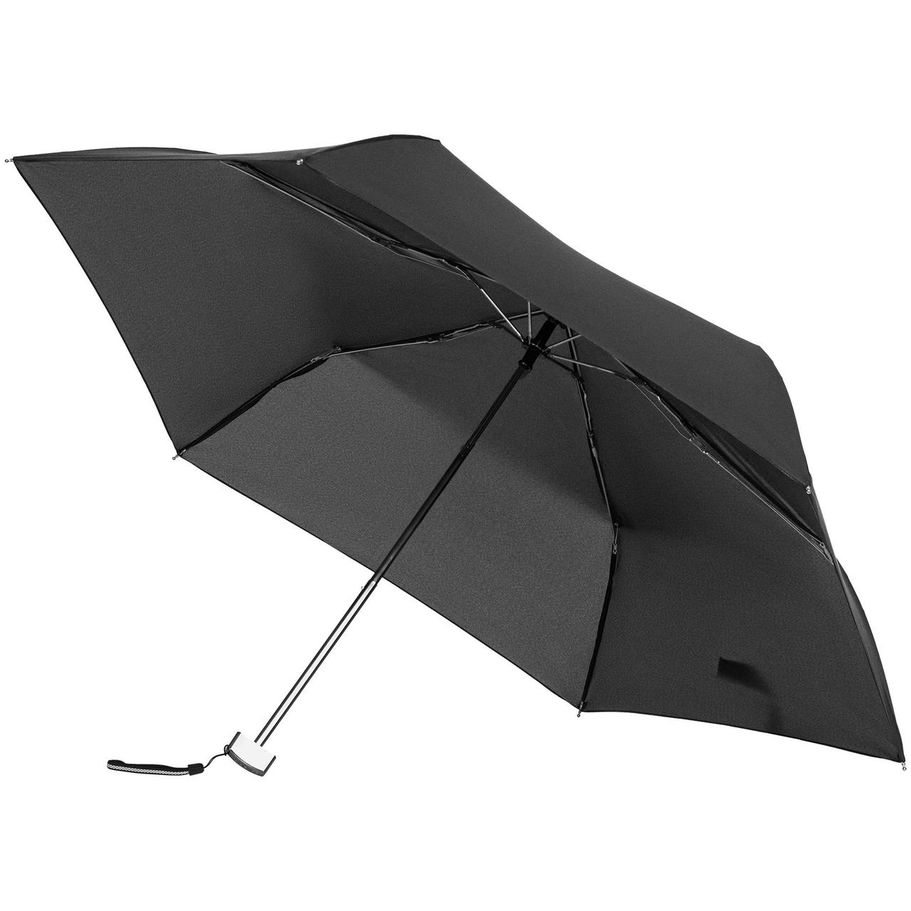 Зонт складной Rain Pro Mini Flat, черный (артикул 97U-09403) - фото 2 - id-p88643111
