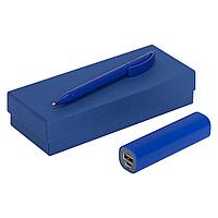 Набор Couple: аккумулятор и ручка, синий (артикул 7200.40)