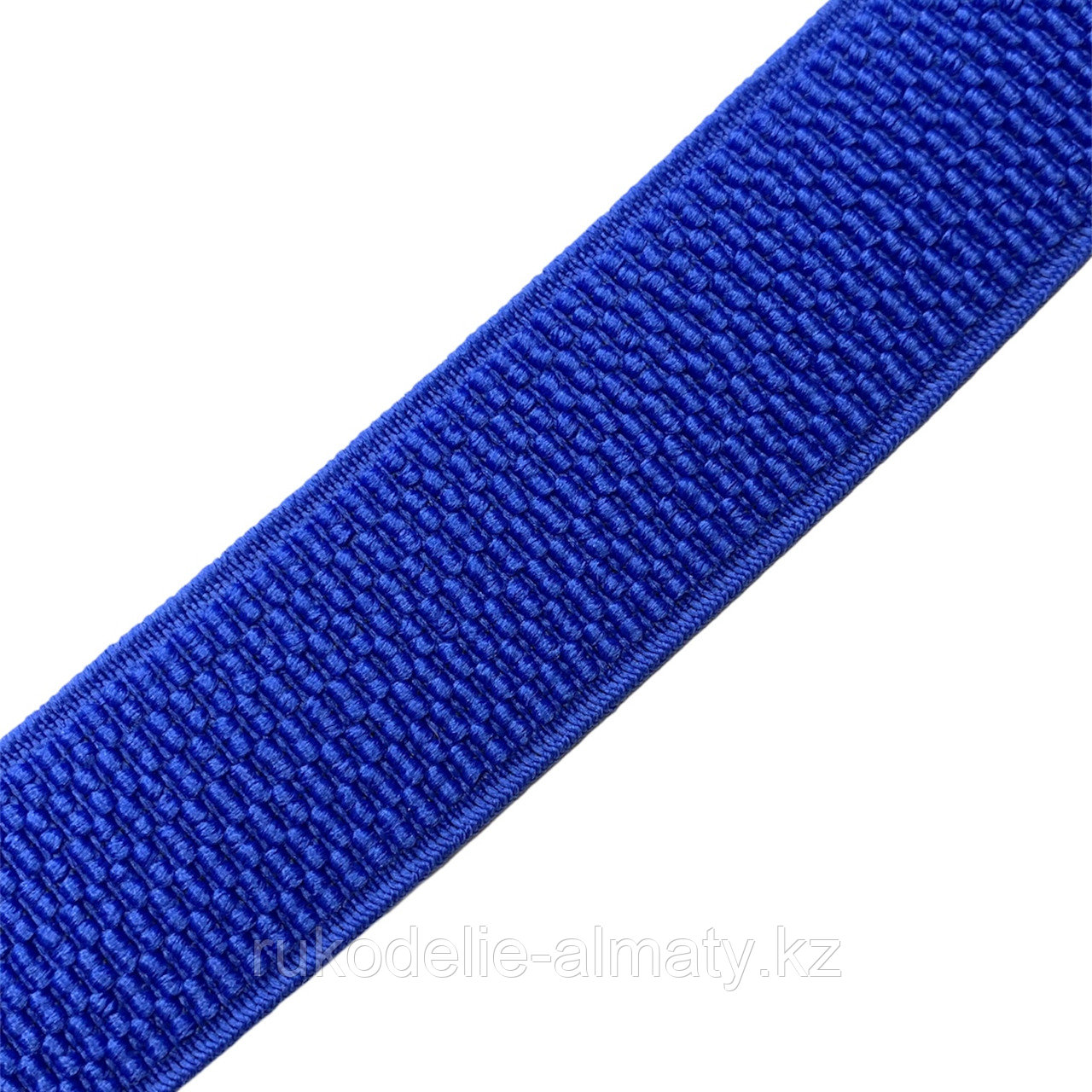 Резинка ленточная 3 см, декоративная синий электрик - фото 2 - id-p88645172