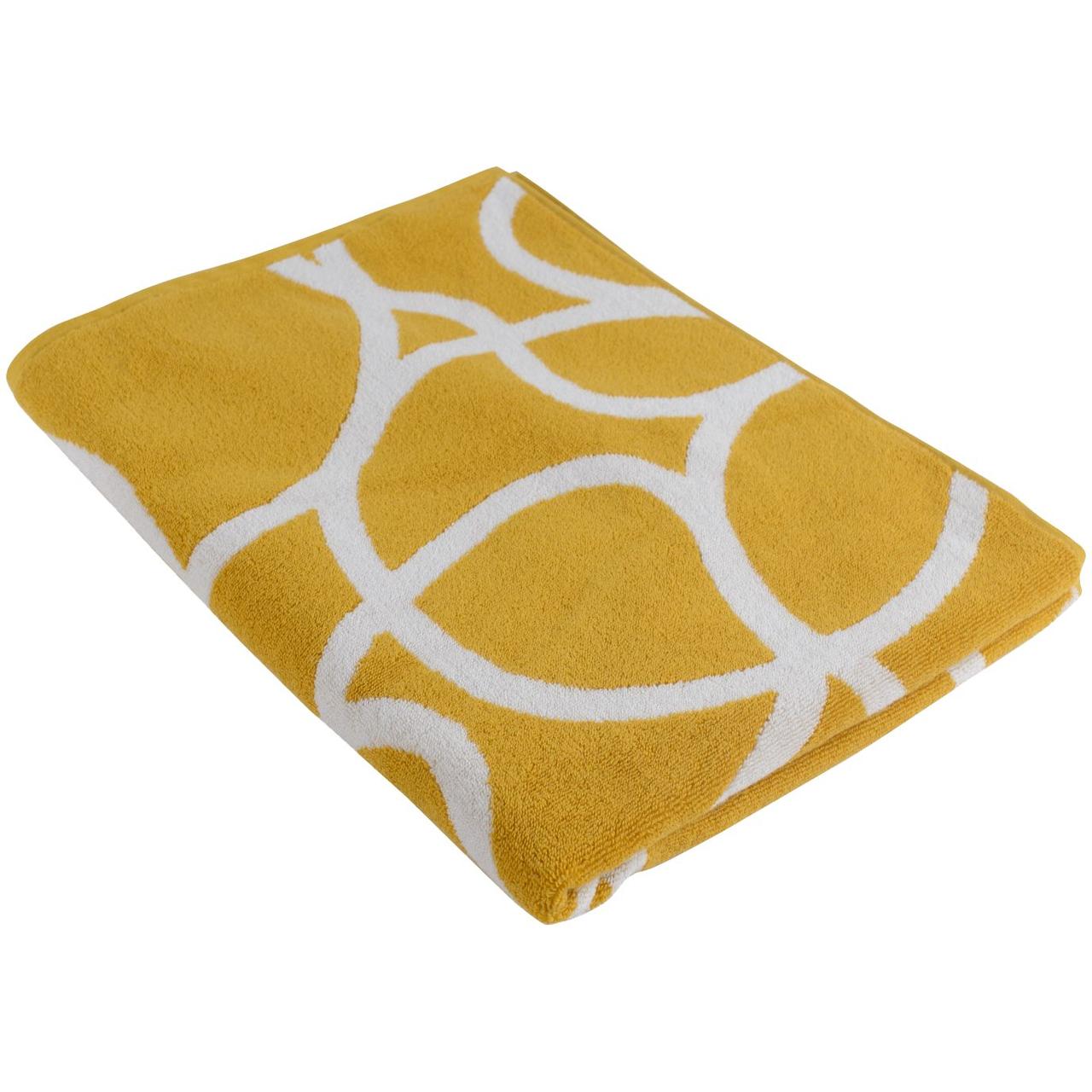 Полотенце Gravity, горчичное (артикул 10598.80), фото 1