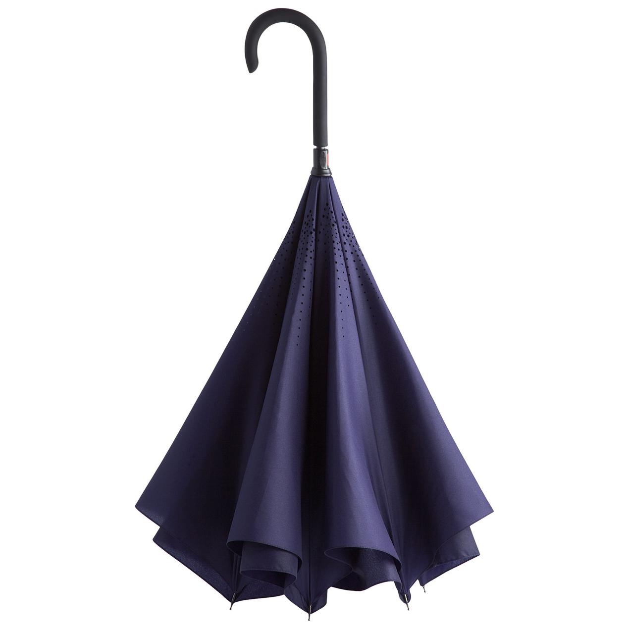Зонт наоборот Unit Style, трость, темно-фиолетовый (артикул 7772.70), фото 1