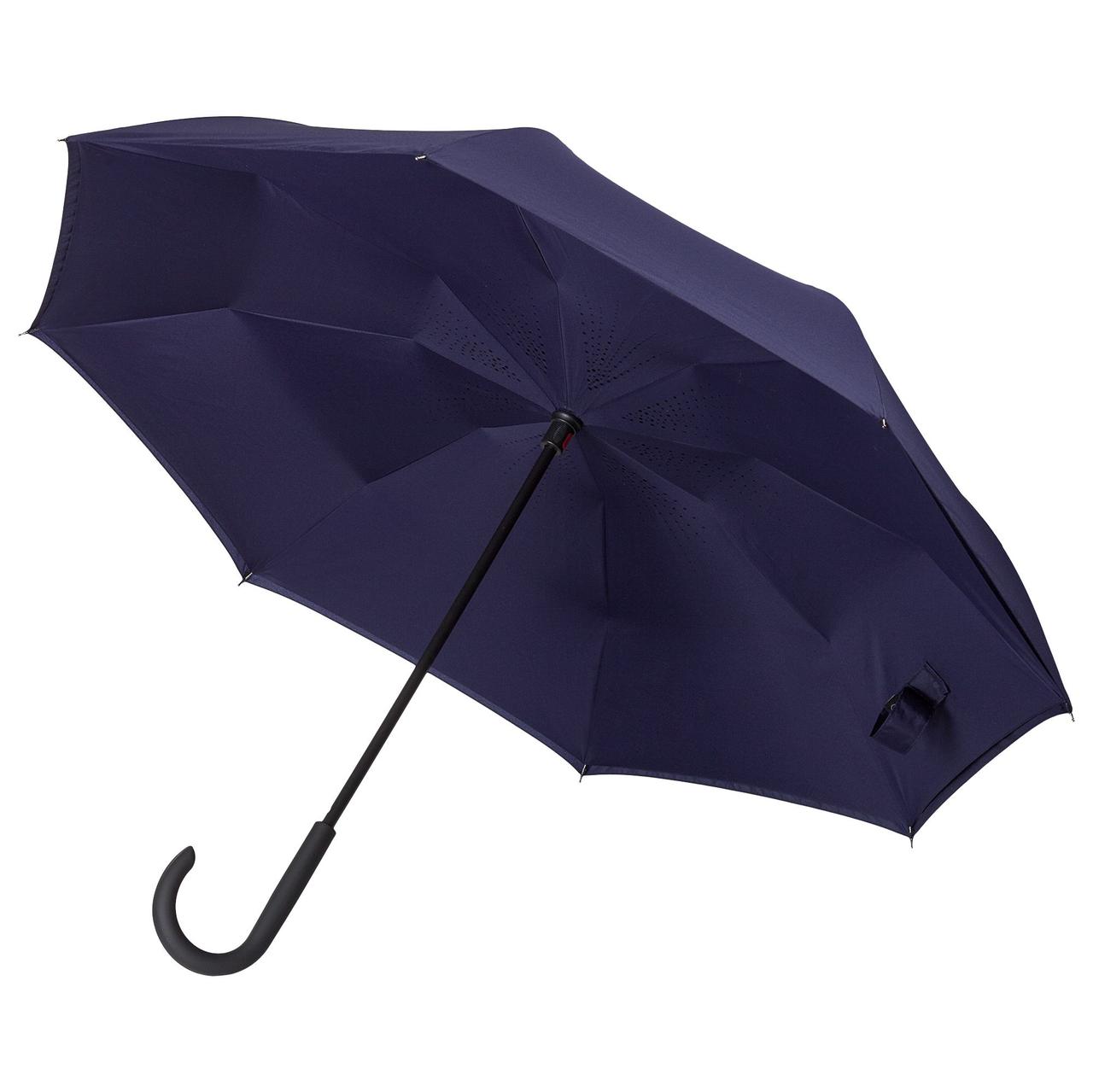 Зонт наоборот Unit Style, трость, темно-фиолетовый (артикул 7772.70) - фото 2 - id-p88640192