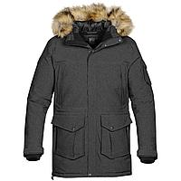 Парка мужская Explorer, серый меланж (артикул 11619.11)