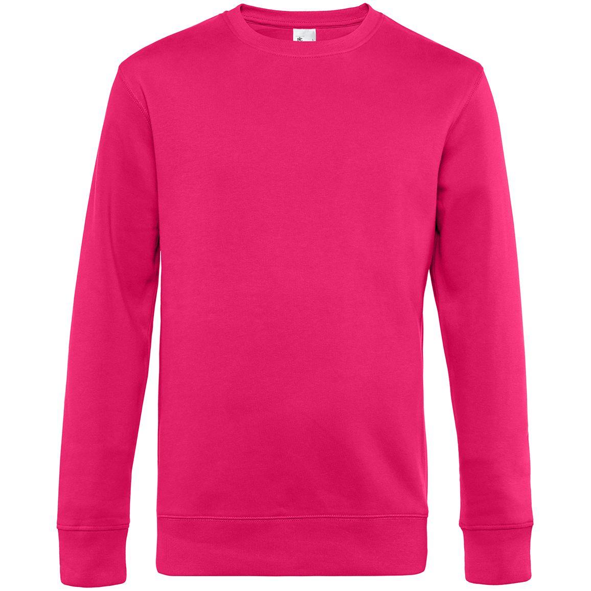 Свитшот унисекс King, ярко-розовый (фуксия) (артикул WU01K309), фото 1