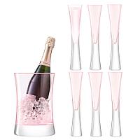 Набор для шампанского Moya, розовый (артикул 14449.15)